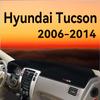 Для Hyundai Tucson с 2006 по 2014 год Теплоизоляционный Нескользящий Коврик Коврик-шторка от солнца Пыленепроницаемый Приборная панель центральной консоли