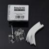 1 комплект DIY Rebuild Kit V2 Spl-10 0,6/0,8 Ом Spl-10 1,0/1,2 Ом Сетка катушки сопротивления провода Замена аксессуаров Инструмент