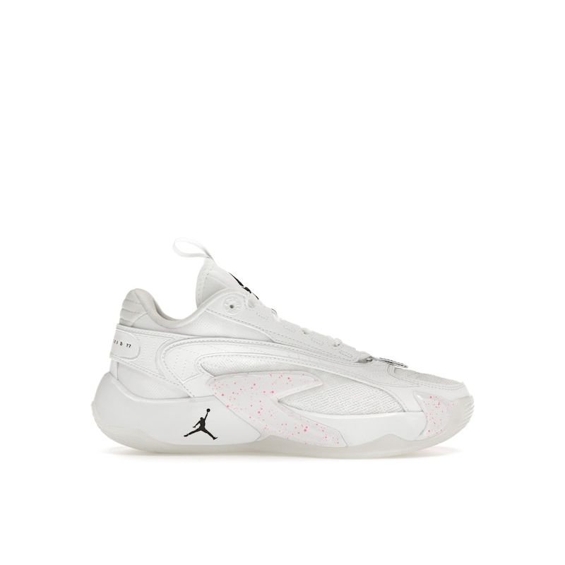 Air Jordan Luka 2 GS White Hyper Pink Kids Sneakers Black DZ3498-106