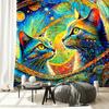 Wallpaper Abstract Cats