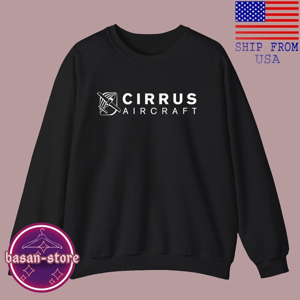 Cirrus Aircraft Black Size S3XL Unisex T-Shirt