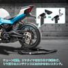 Donext Bike Rear Maintenance для грузоподъемности заднего колеса поставляется с черной стойкой L-типа U, стойка, техническое обслуживание, 340 кг, 750 фунтов, ролики и тип,