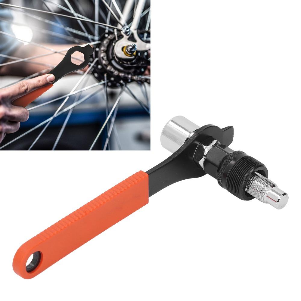 with 18mm Spanner Wrench Cycling Crank Extractor Bicycle Repair Tool Kit for Bike Repair