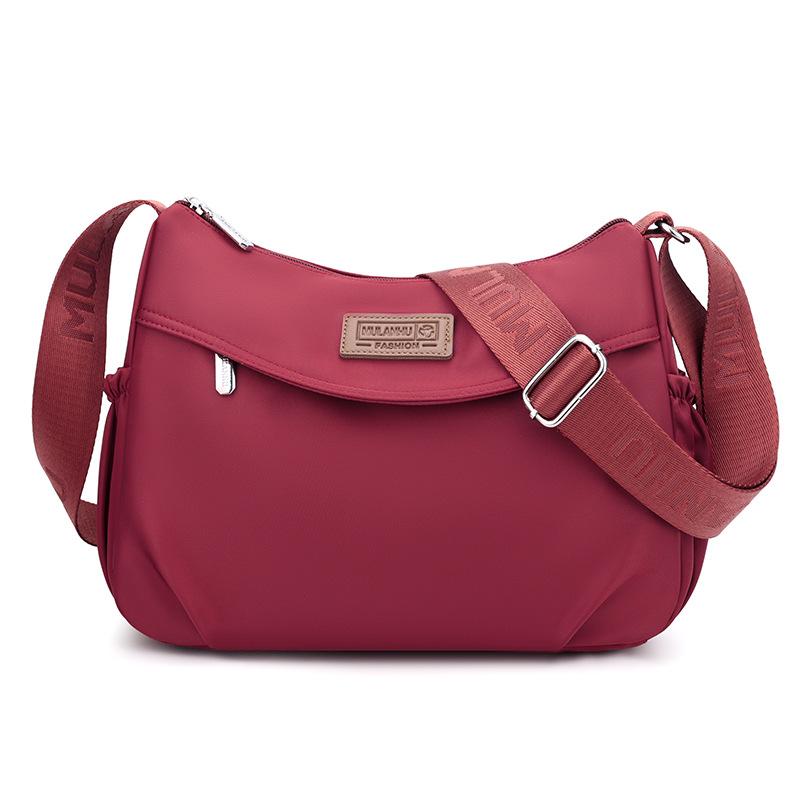 Women's Crossbody Bag Nylon Shoulder Bag Lightweight Mother Bag