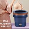 Портативная складная стиральная машина Мини-сушилка для общежития Студенческое нижнее белье Трусы Аренда Прачечная для путешествий Бытовая техника ЕС