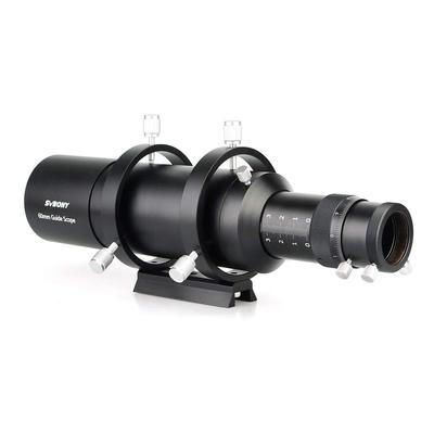 SVBONY SV106 Телескоп-гид с двойным геликоидальным фокусером, Мини-гид, Астрономический телескоп, Фокальный телескоп, Фокусер, Искатель, Телескоп, Аксессуар, 60 мм/240 мм Длина, F/4,