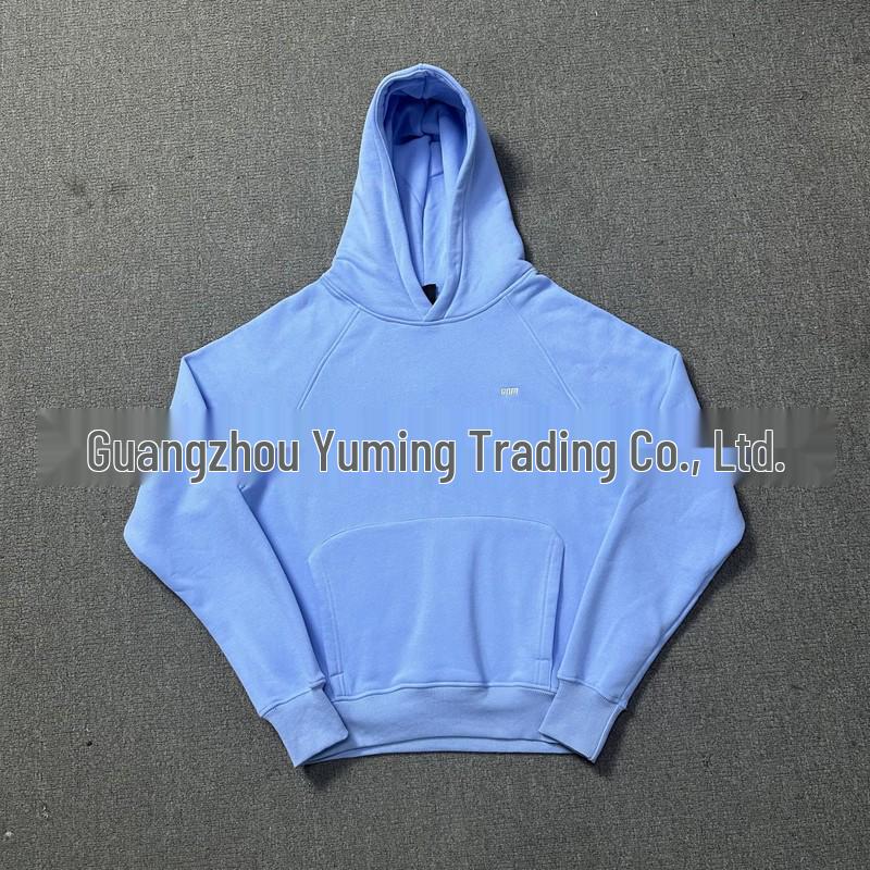 Модный унисекс комплект: худи и штаны 2025 года с вышивкой 6PM на груди