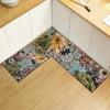 Kitchen Long Floor Mat Absorbs Water Oil Resistant for Household Use Dirt Resistant Entrance Carpet Bedroom Floor Mat