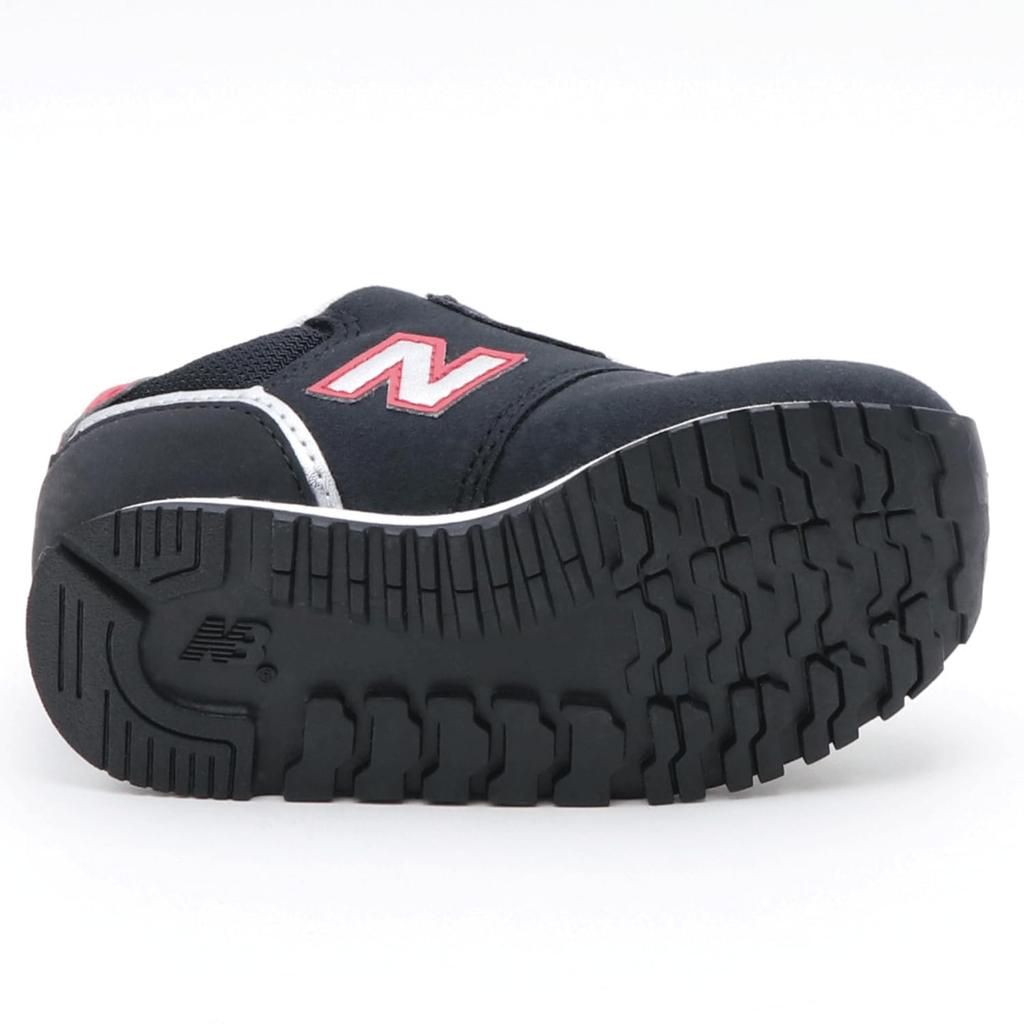 New Balance IZ373 Baby Baby One 633373 Black Sneakers, Shoes, Belt, AA2,