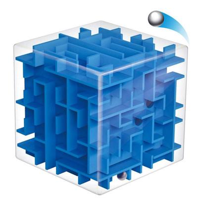 6 см 3D лабиринт-куб игрушечная игра для детей металлический шар развивающая головоломка для обучения мозга для детей и взрослых