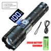 Super Long Range Tactical Torch High Power LED Flashlight USB Rechargeable Strong Light Lamp Outdoor Portable Lantern Waterproof