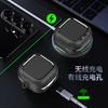 Premium Carbon Fiber Texture Protective Case for Samsung Galaxy Buds4/4pro Soft Rubber TPU Anti-drop Corner Cover+Metal Buckle