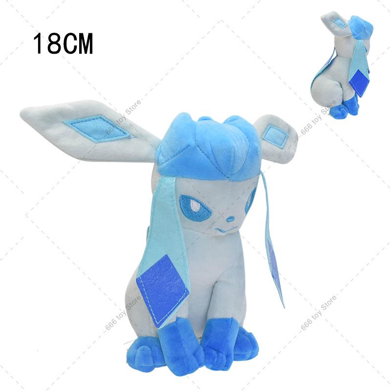 Plush Eevee Vaporeon Jolteon Glaceon Flareon Umbreon Sylveon Espeon Leafeon Stuffed Peluche Dolls Gift Toys