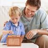 Wood Money Box with Counter Large Capacity Piggy Bank Coin Cash Container Kids Adults Money