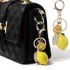 Вкусный Фруктовый Стразы Лимон Брелок Украшения Для Мужчин И Женщин Кошелек Сумка Вечеринка Подвеска Украшения Идеальный Подарок Для Друзей