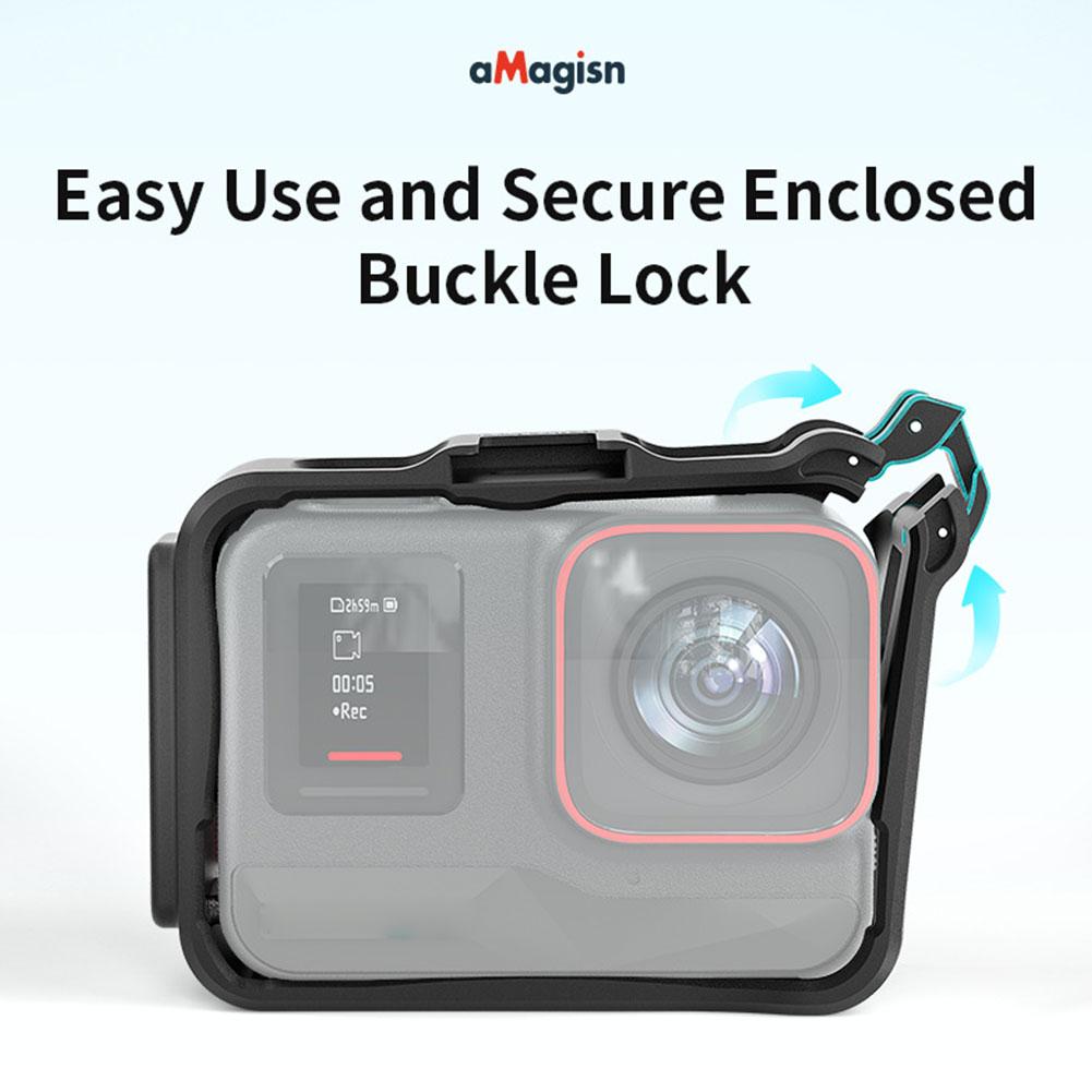 Для Insta360 Ace Pro Rabbit Cage Case Горизонтальная и вертикальная защитная рамка для съемки для Ace Action Camera Защитный чехол