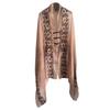 Soft Polyester Long Shawl with Intricate Ethnic Embroidery Shawl Elegant Shawl for Parties and Vacations