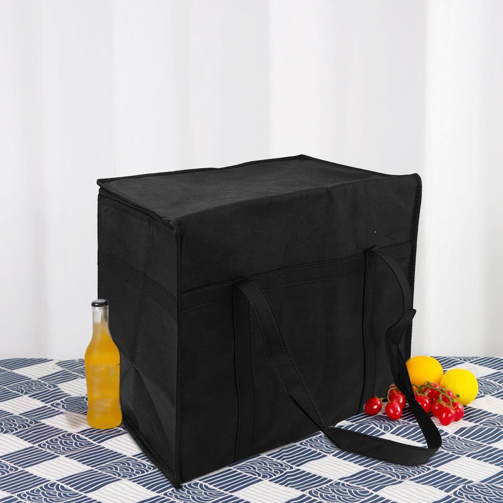 Складной изолированный ланч-бокс, идеально подходящий для пикников с доставкой еды и многого другого