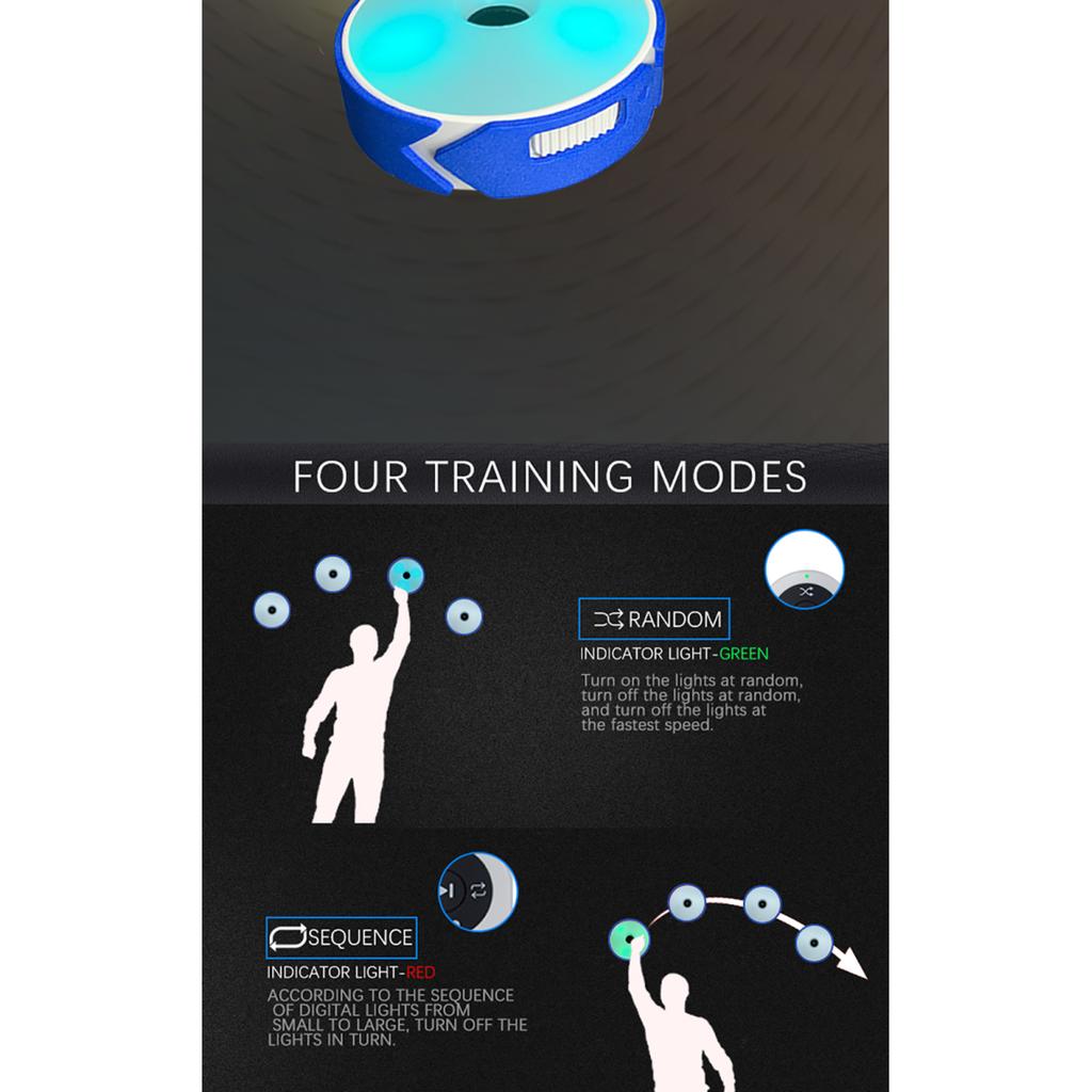 Реакция на ловкость Тренировочный свет, Детская физическая подготовка, Пульт дистанционного управления для управления работой света