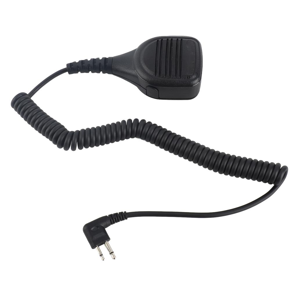 3,5 мм разъем для наушников динамик микрофон радио ручной микрофон со стальным зажимом для ремня