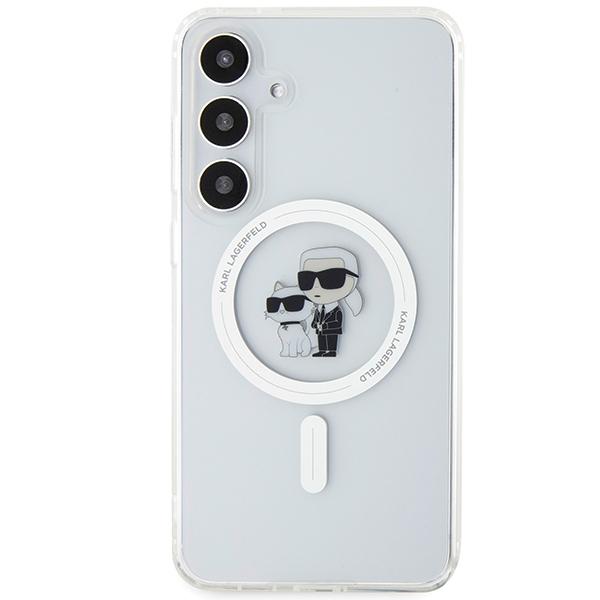 Karl Lagerfeld KLHMS24SHGKCNOT S24 S921transparent hardcase IML Karl&Choupette MagSafe