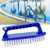 Swimming Pool Step Corner Brush Handheld Door Window Cleaning Tools with Fine Bristles