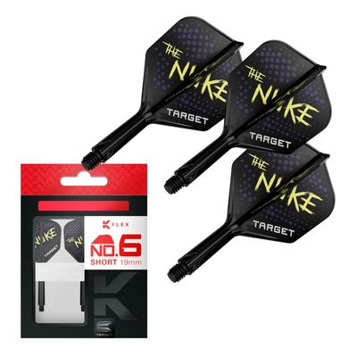 Target ЛУК ЛИТТЛЕР K-FLEX ПЛАВНИК 19 мм Форма №6 Интегрированный плавник для дартса