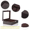 Baskiss Wooden Watch Case, Watch Storage Box, Luxury Watch Collection Case (10 Watches)