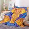 Mandala Elephant Blanket Flannel Breathable Super Warm Throw Blankets for Bedding Travel Bedroom Soft Throws Home Decor