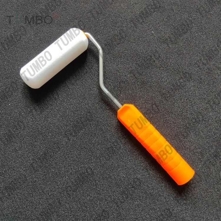 4-Inch Oil-Based Double Roller Sponge Brush Set for Touch-Up Painting and Drawing