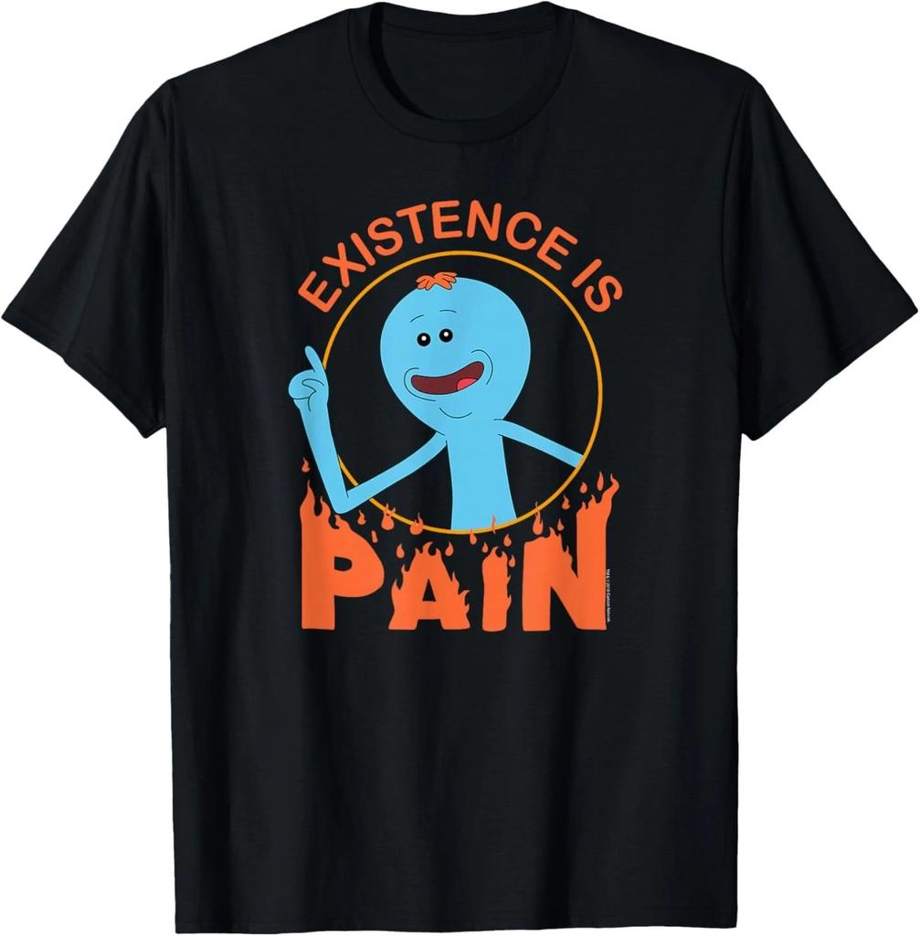 Rick and Morty Existence is PAIN,Short Sleeve T- Shirt