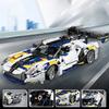 1318pcs Mechanical Series Engineer Car Sports Car Racing Boy Assemble Building Blocks Toy Gift No Box