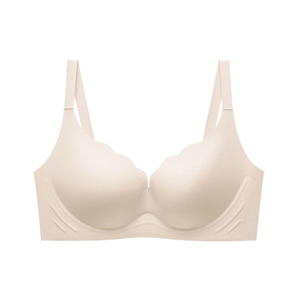 Мягкое нижнее белье пуш-ап, бесшовное женское нижнее белье, легкое и дышащее, без стального кольца, бюстгальтер nude sense, бюстгальтер пуш-ап с фиксированной чашкой