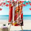 Union Berlin logo Print Beach Towel, Large Soft Quick Dry Towel for Beach Camping Swimming