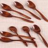 Durable Kitchen Tools Cooking Utensils Tableware Tea Spoon Wooden Spoon Coffee Spoon