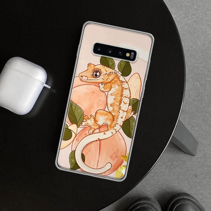 Lizards Geckos Phone Case Cover for Samsung Galaxy S26 S25 Edge S24 S23 Ultra S22 Plus S21 FE S20 + Art Customized Fundas Galaxy