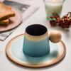Light Luxury Ceramic Coffee Cup And Saucer Set High Value Cup Creative Office Water Cup Ceramic Cup