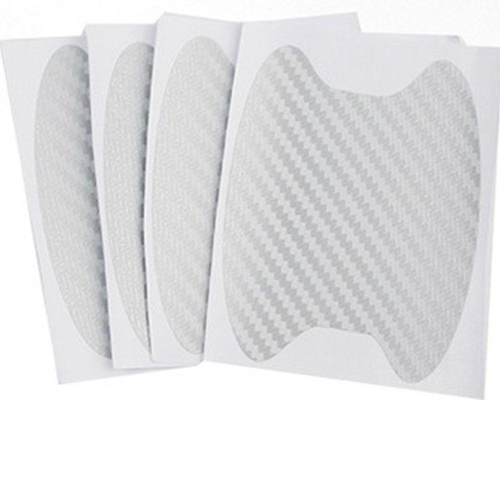 4pcs Waterproof Protector Film Anti Scratch Auto Door Sticker Durable Car Door Handle Stickers