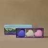 La Savonne Lid Nion French Natural Portable Mini Soap 3P, Mini Heart Soap (40101), 3 Pieces, 50g