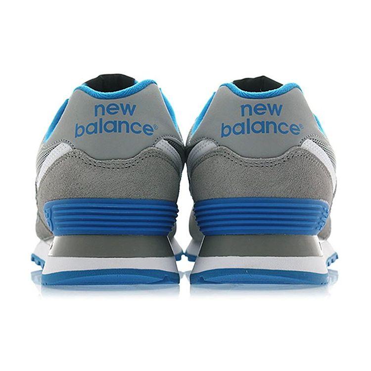 New Balance Кроссовки унисекс 574 Core Plus Светло-серые синие ML574CPH