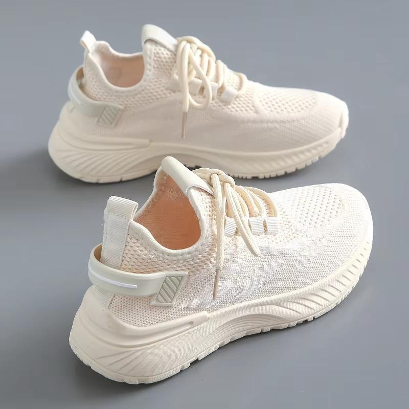 Fashion Summer New Women's Casual Shoes Lightweight Comfortable Breathable Sneakers for Woman Outdoor Anti-slip Soft Running Shoes Plus