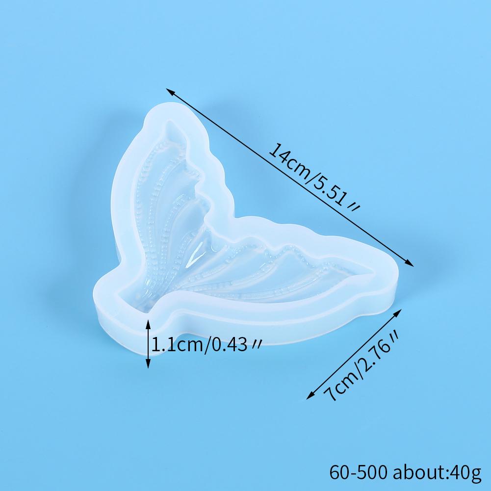 Mermaid Tail Silicone Resin Mold DIY Ocean Mermaid Shell Conch Fondant Chocolate Cupcake Gumpaste Baking Cake Decorating Tools