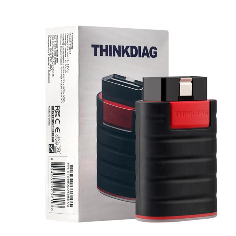 Полносистемное считыватель кодов Thinkdiag OBDII с 16 функциями сброса для Android/IOS Версия обновления сканера Easydaig