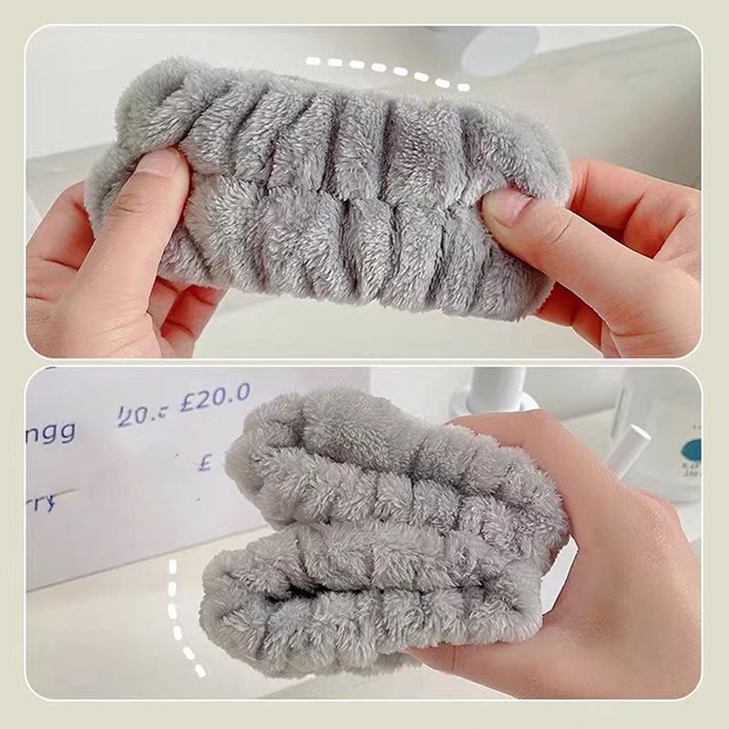 2Pcs One Pair Wrist Washing Belt Absorb Water Sports Sweat Wiping Bracelet Hairband Moisture Wrist Washband