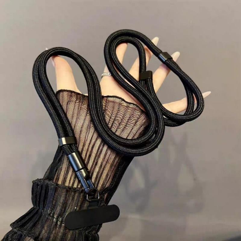 Регулируемый ремешок для мобильного телефона, шнурок, кроссбоди, шнурки для телефона, шейный шнурок с патчем для iPhone, шнурок для подвешивания мобильного телефона