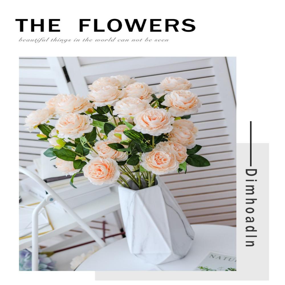 Свадебное украшение для вечеринки Домашний орнамент Шелковый пион Шелковая гортензия Искусственный цветок Искусственные цветы