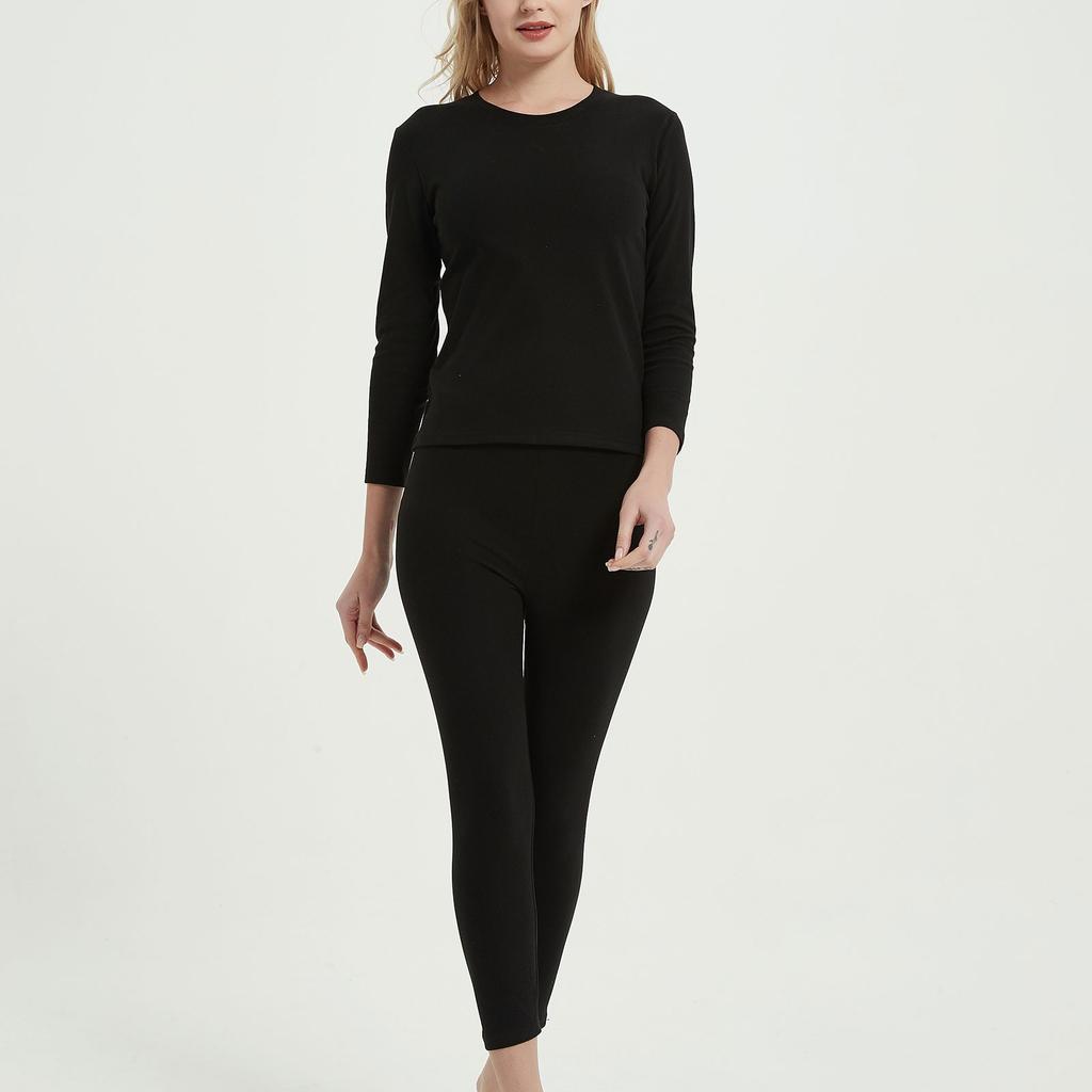 Женские ультрамягкие комплекты термобелья Long Johns с флисовой подкладкой