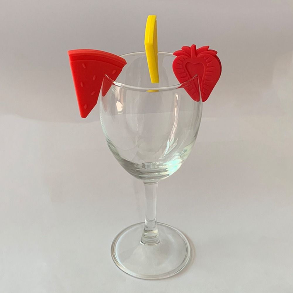 Creative Wine Glass Tags Marker Tool Wine Cup Marker New Drinking Cup Identifier Sign Bartender