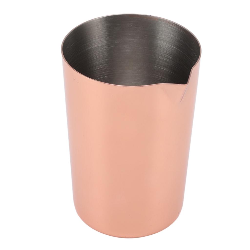 Барменская чашка, пригодная для мытья в посудомоечной машине, нержавеющая сталь, чашка для смешивания коктейлей для бара, дома, медь