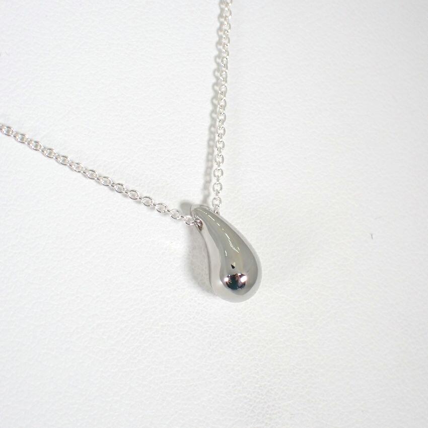 [Б/у] TIFFANY 925 Подвеска-капля/Ожерелье/j69-10